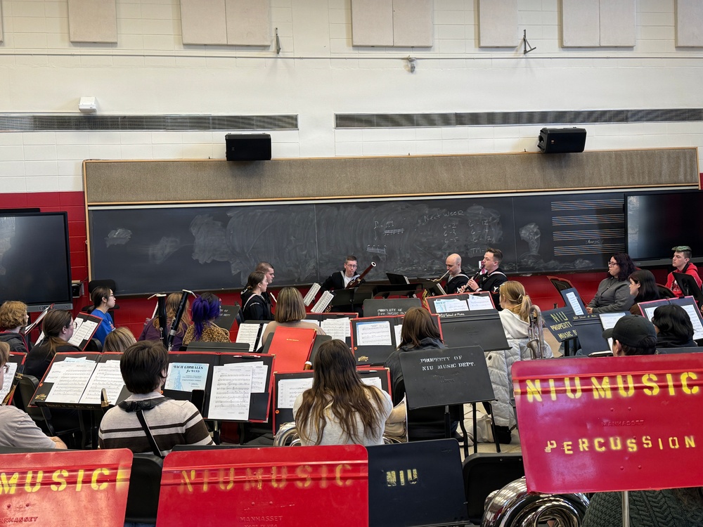 NBGL visits NIU for Performance and Educational Outreach