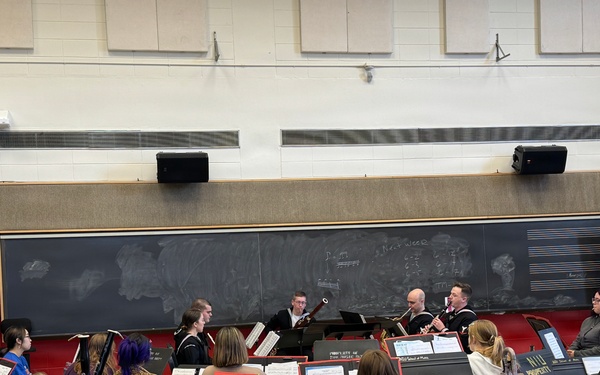 NBGL visits NIU for Performance and Educational Outreach