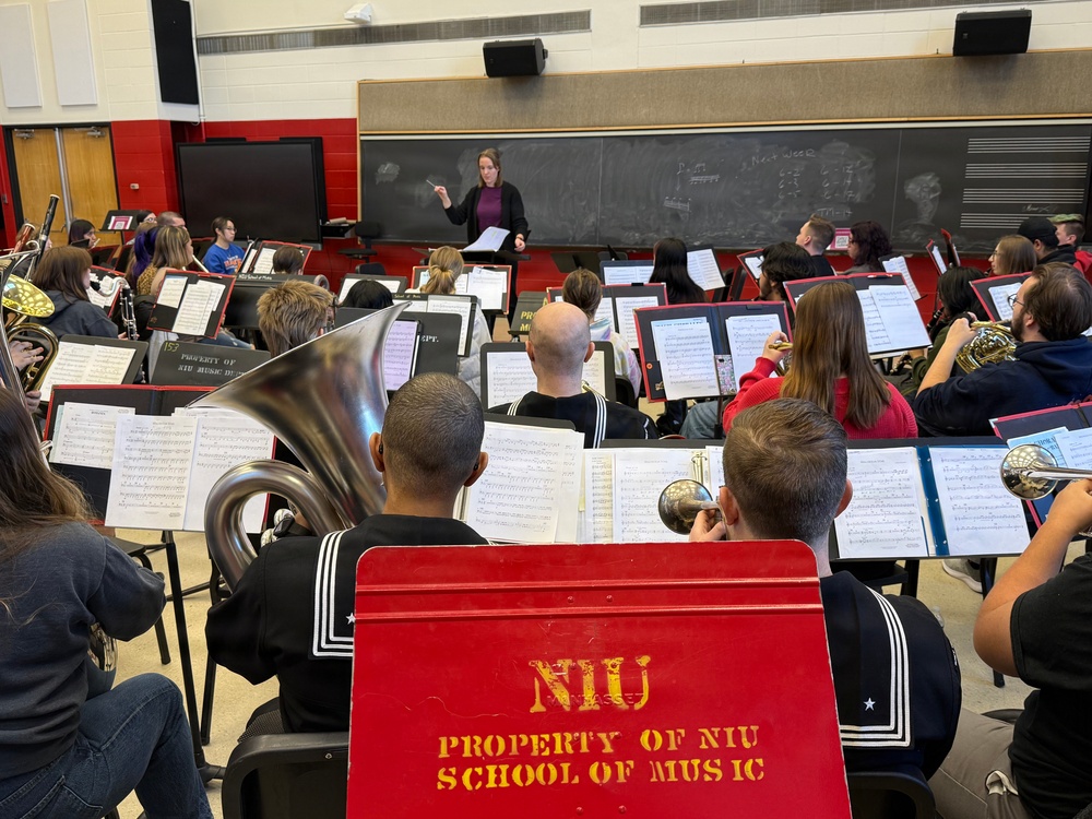 NBGL visits NIU for Performance and Educational Outreach