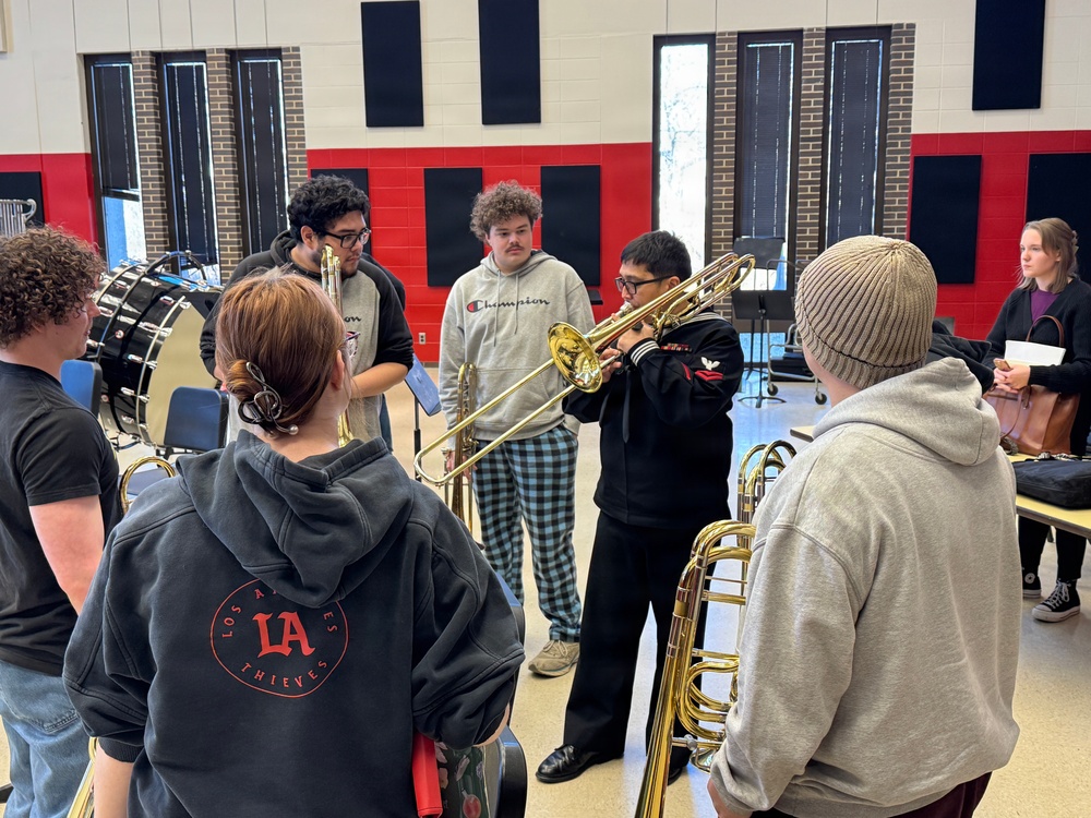 NBGL visits NIU for Performance and Educational Outreach