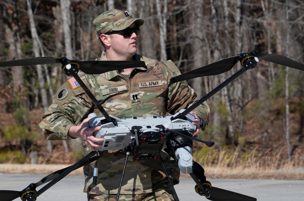 116th MBCT Soldiers conduct training on new UAS