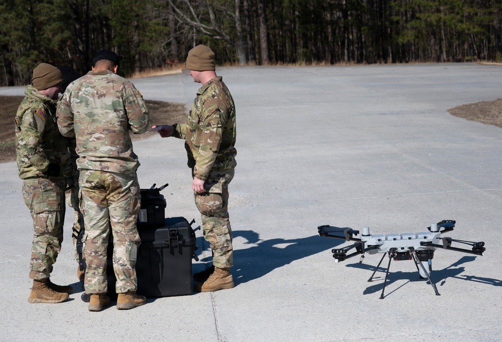 116th MBCT Soldiers conduct training on new UAS