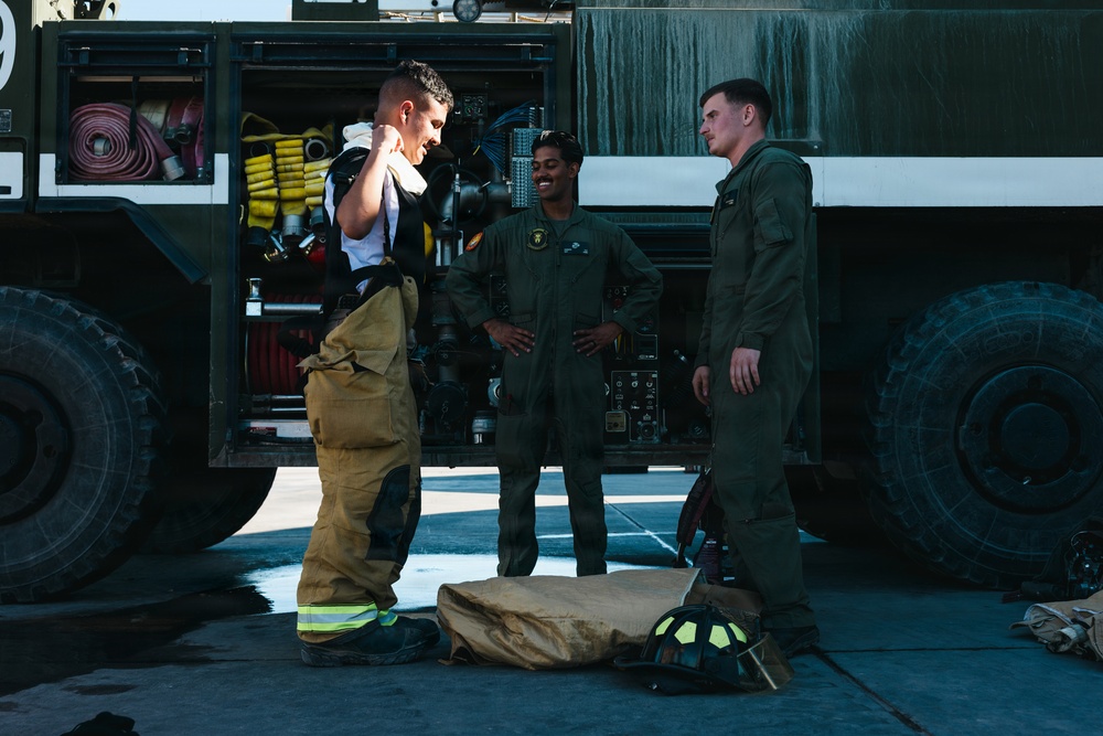 Local High School JROTC Programs Visit MCAS Yuma