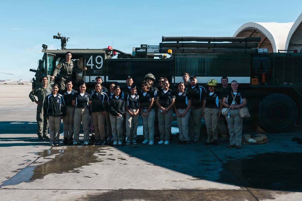 Local High School JROTC Programs Visit MCAS Yuma