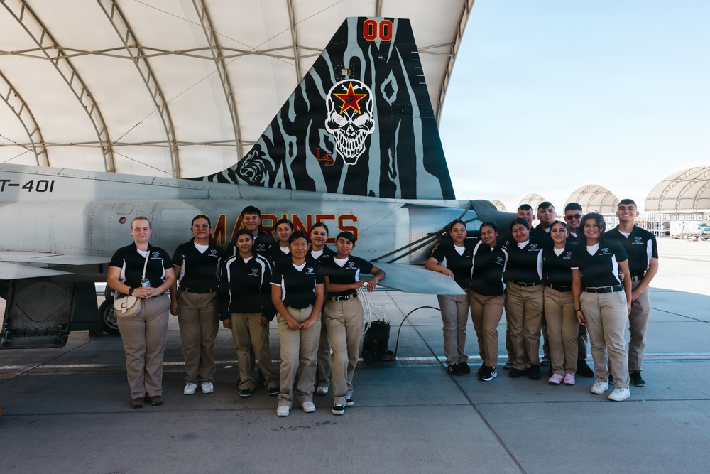 Local High School JROTC Programs Visit MCAS Yuma