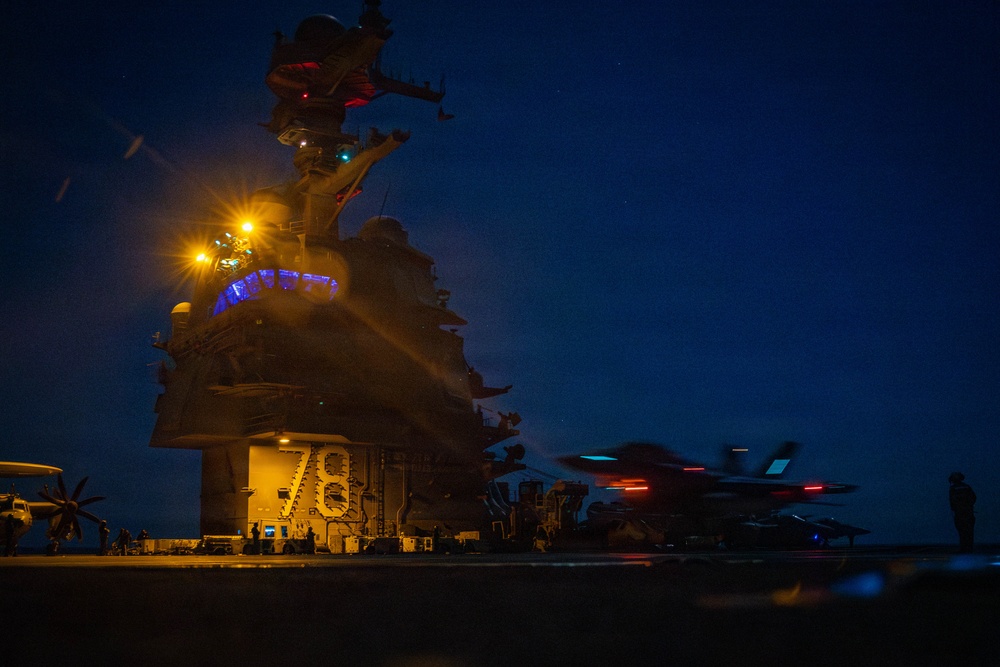 USS Gerald R. Ford (CVN 78) Flight Operations