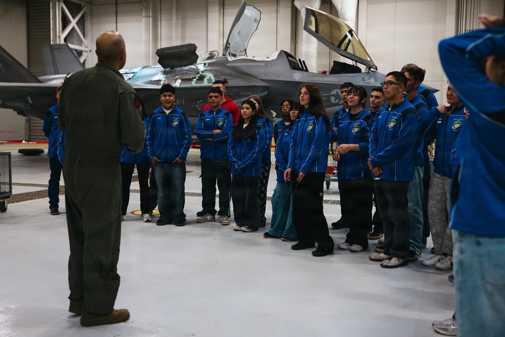 Local High School JROTC Programs Visit MCAS Yuma