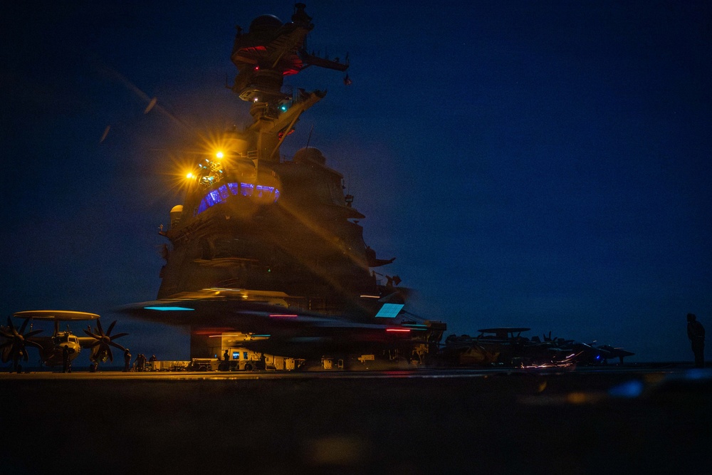 USS Gerald R. Ford Conducts Operations in Support of Operation Epic Fury