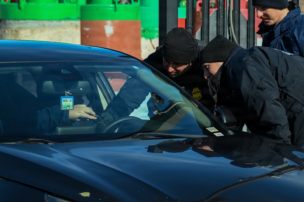 Coast Guard trains for increased force protection conditions