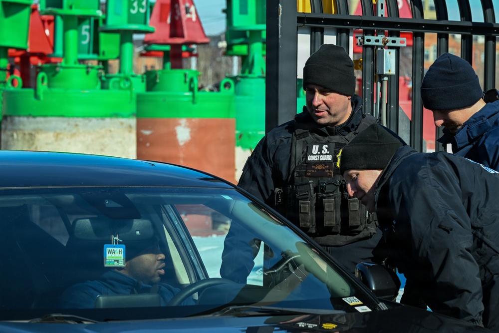 Coast Guard trains for increased force protection conditions