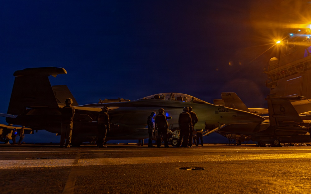 USS Gerald R. Ford Conducts Operations in Support of Operation Epic Fury