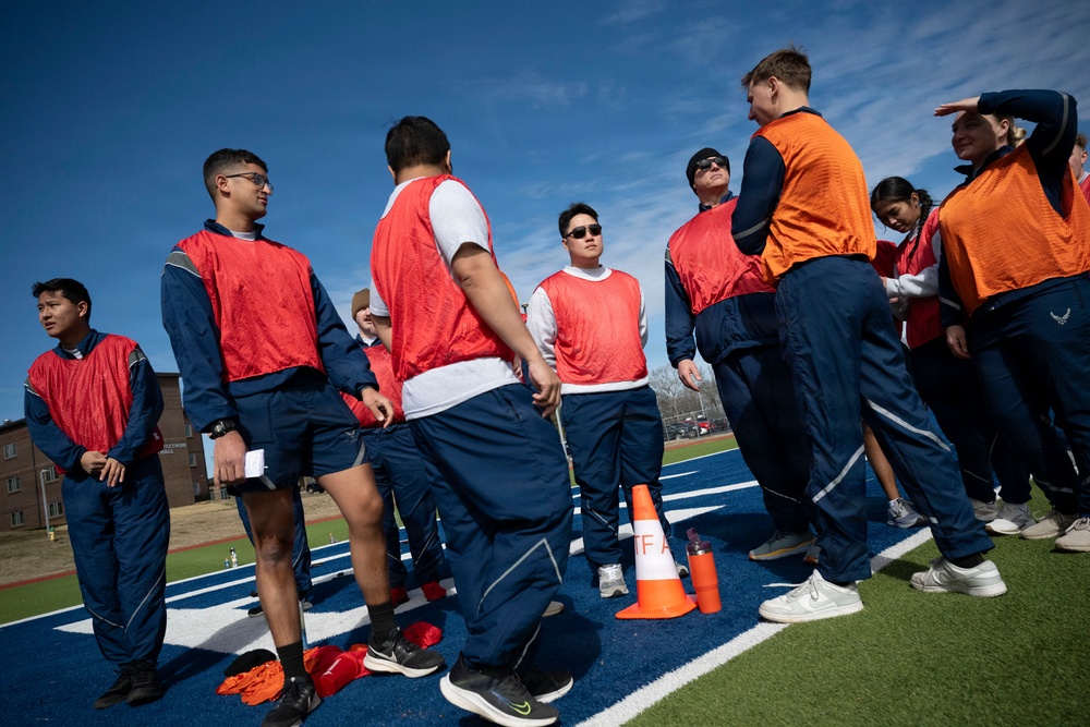 Airman Leadership School students execute capstone exercise Operation Red Wolf