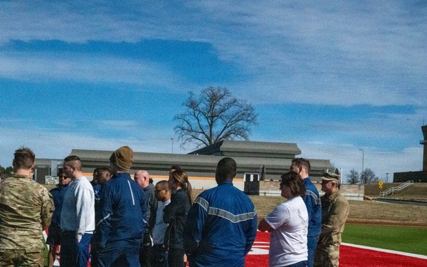 Airman Leadership School students execute capstone exercise Operation Red Wolf