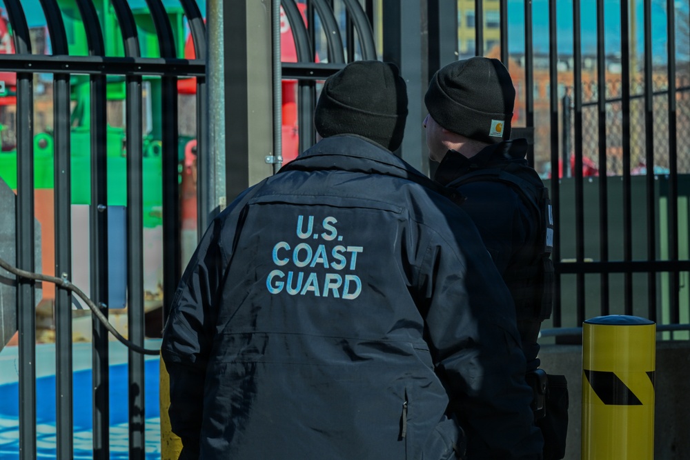 Coast Guard trains for increased force protection conditions
