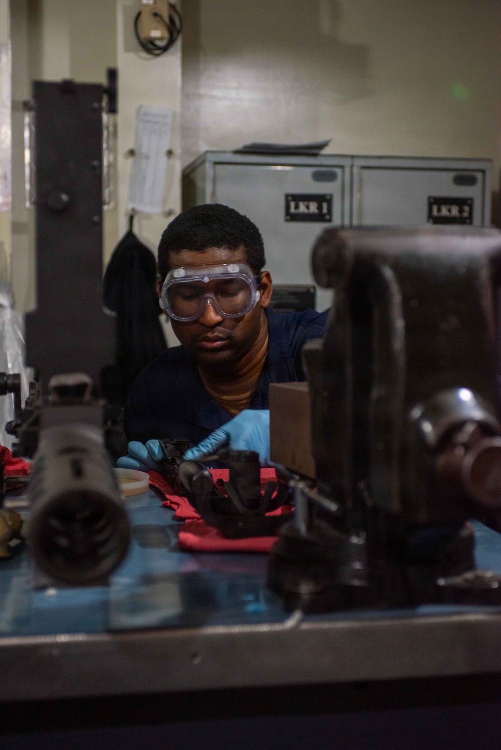 Ronald Reagan Sailors Perform Weapons Maintenance