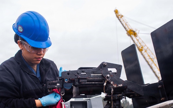 Ronald Reagan Sailors Perform Weapons Maintenance