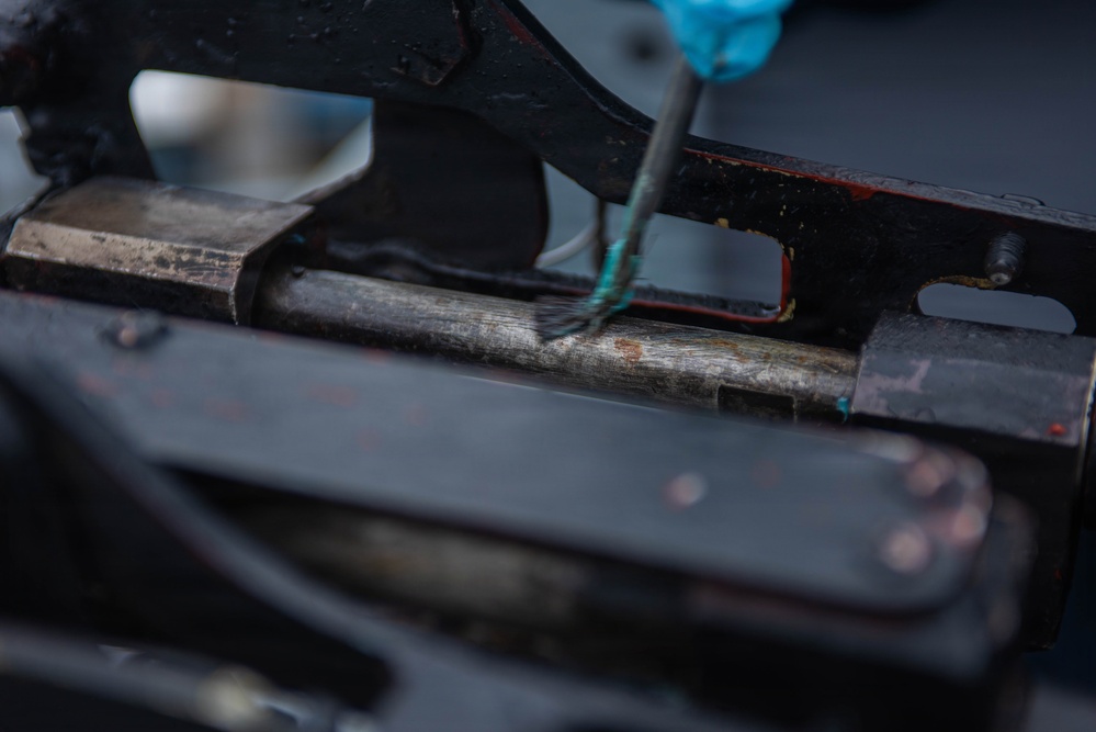 Ronald Reagan Sailors Perform Weapons Maintenance