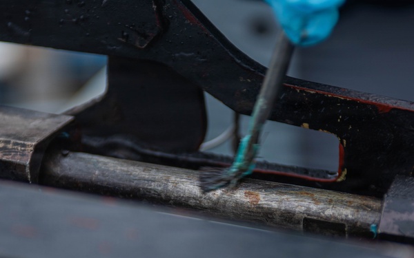 Ronald Reagan Sailors Perform Weapons Maintenance
