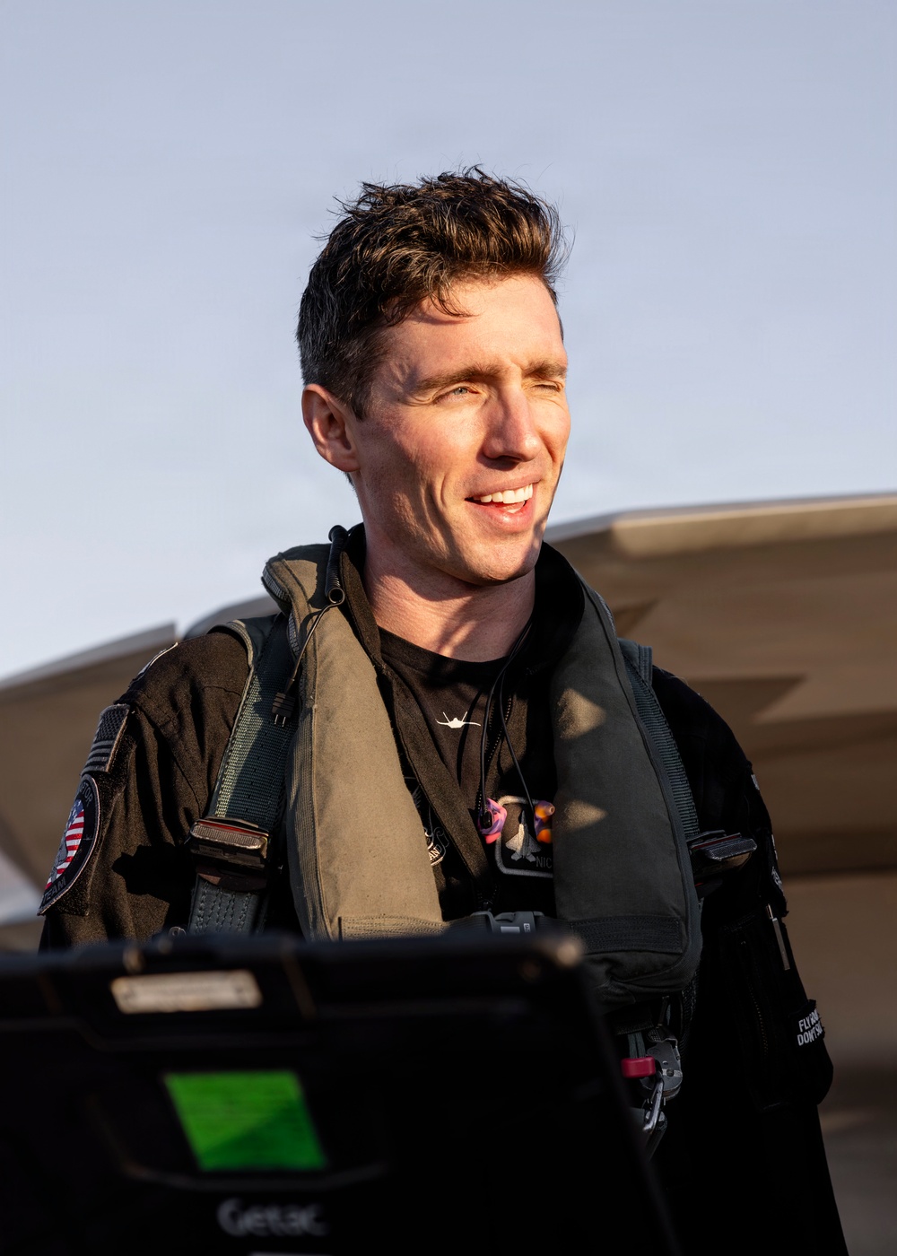 F-22 Demonstration Team Conducts Training Flight