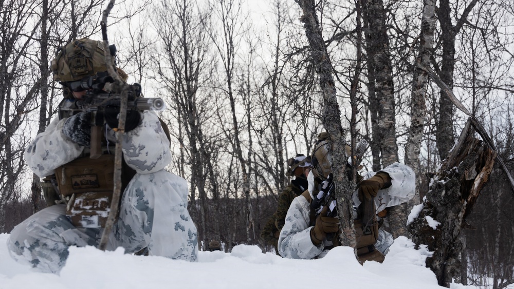 CORE26 | U.S. Marines Demonstrate Squad Attacks during Arctic Exercise