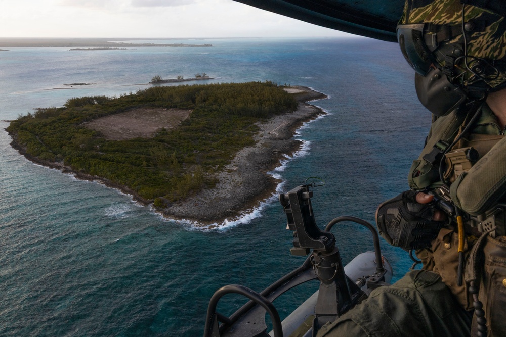 U.S. Marines with HMLA-269 conduct familiarization flight during MAG-29 DAO Exercise