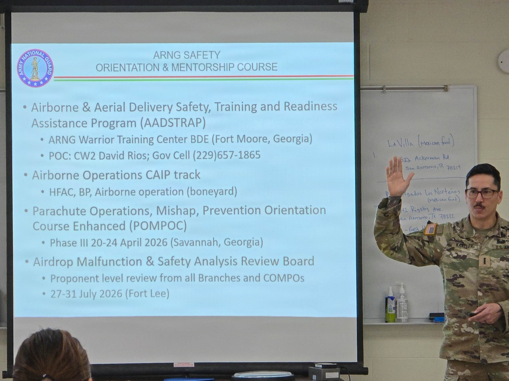 Army National Guard safety leaders train together to prevent mishaps