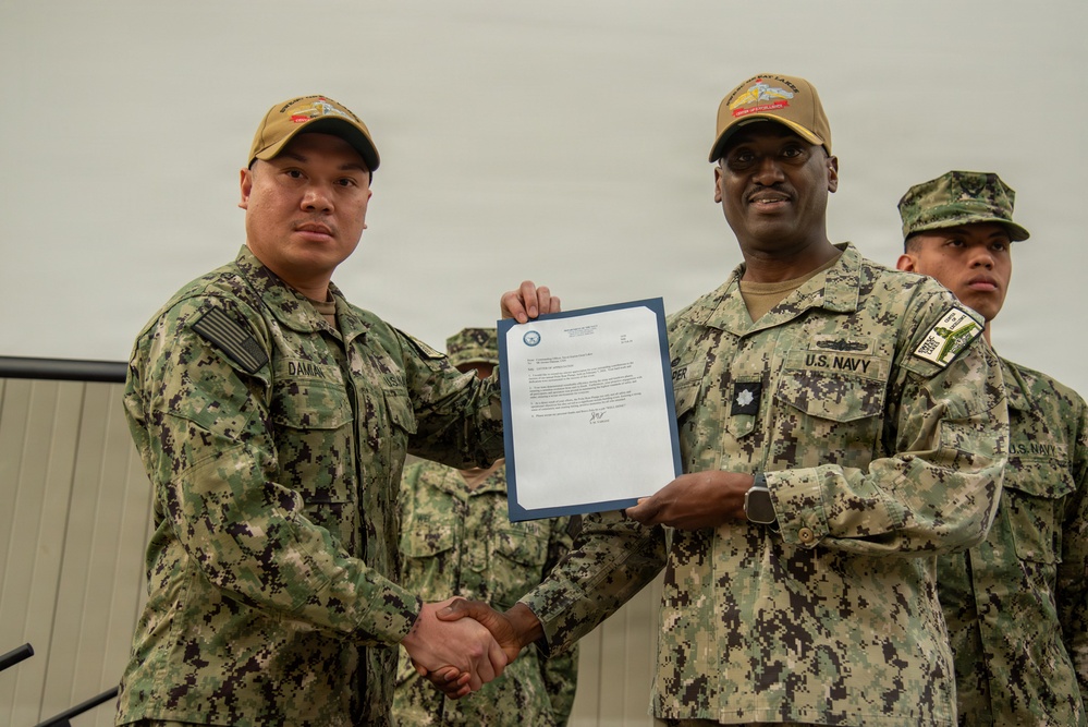 Surface Warfare Engineering School Command (SWESC) Great Lakes Holds All Hands Awards Ceremony