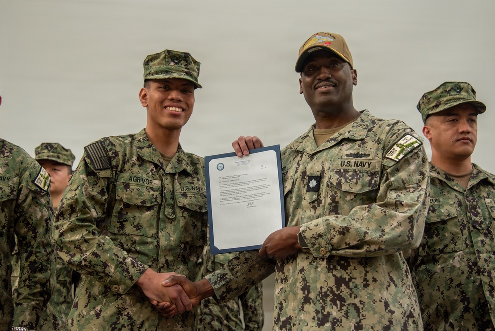 Surface Warfare Engineering School Command (SWESC) Great Lakes Holds All Hands Awards Ceremony