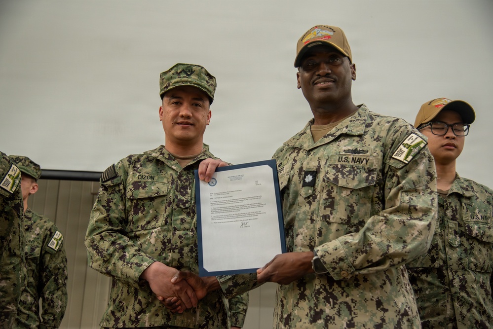 Surface Warfare Engineering School Command (SWESC) Great Lakes Holds All Hands Awards Ceremony