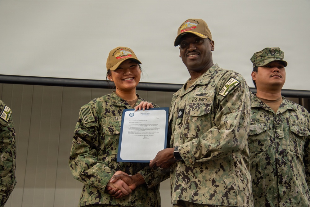 Surface Warfare Engineering School Command (SWESC) Great Lakes Holds All Hands Awards Ceremony