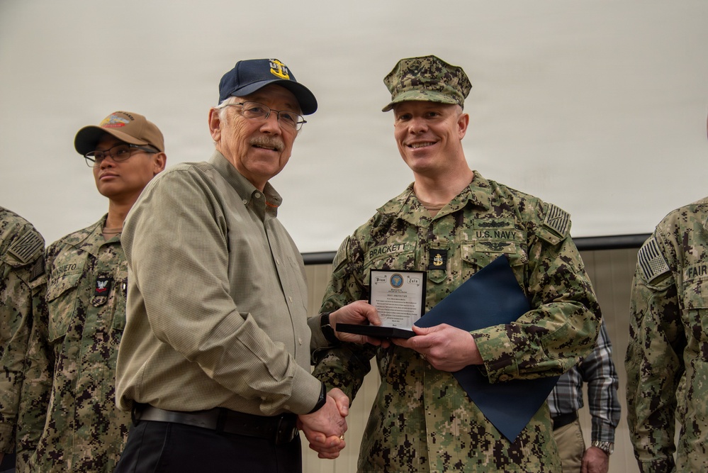 Surface Warfare Engineering School Command (SWESC) Great Lakes Holds All Hands Awards Ceremony
