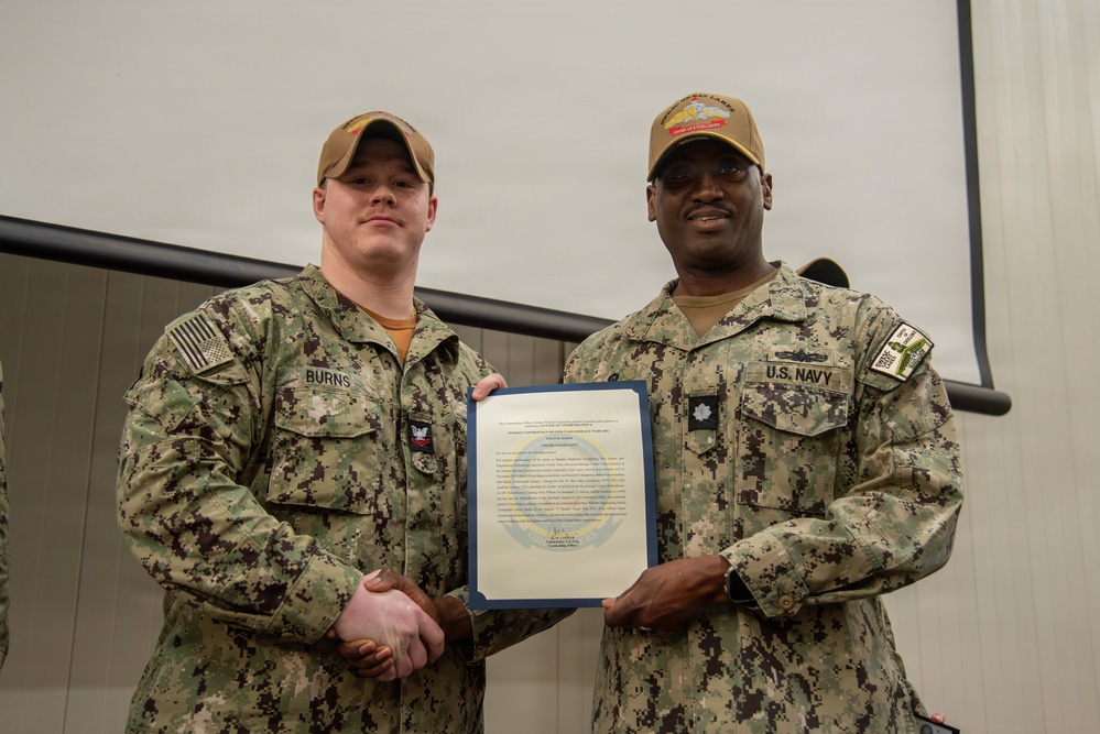 Surface Warfare Engineering School Command (SWESC) Great Lakes Holds All Hands Awards Ceremony