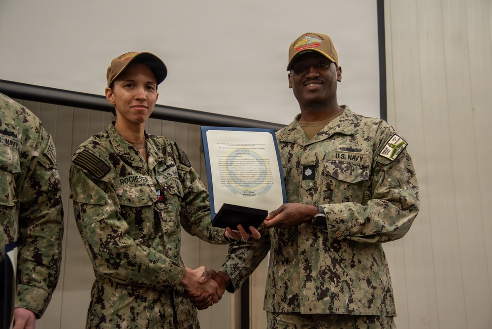 Surface Warfare Engineering School Command (SWESC) Great Lakes Holds All Hands Awards Ceremony
