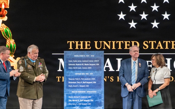 Medal of Honor Hall of Heroes Induction Ceremony