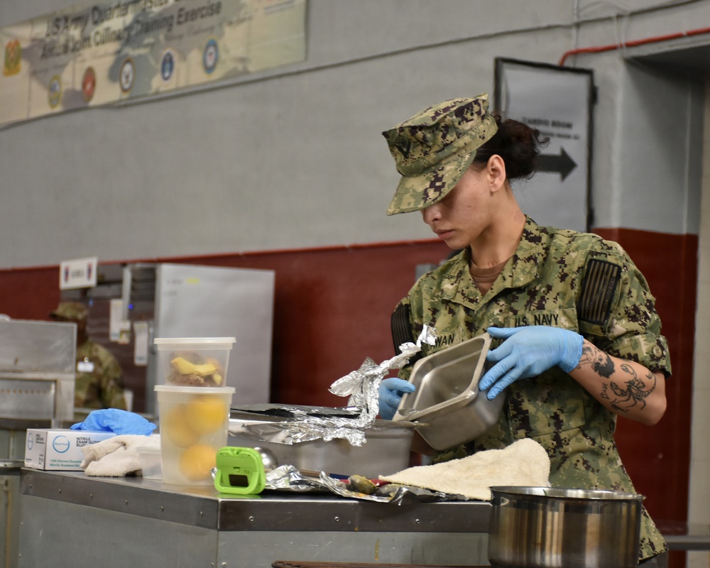 Navy Culinary Arts Team Participates in 50th Joint Culinary Training Exercise