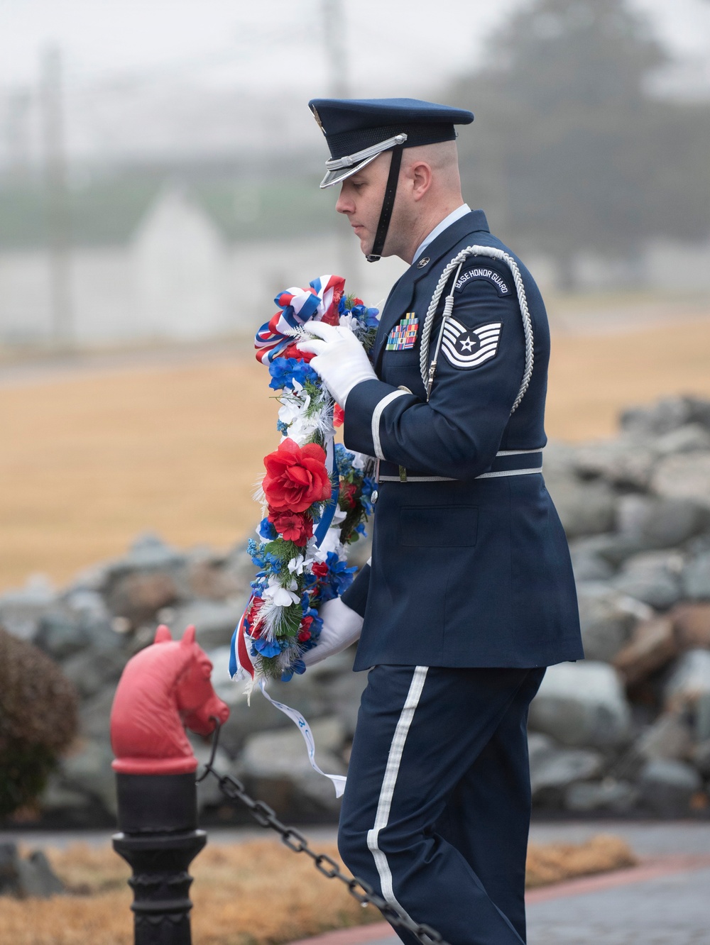 Ceremony marks 25th anniversary of 203rd RED HORSE plane crash