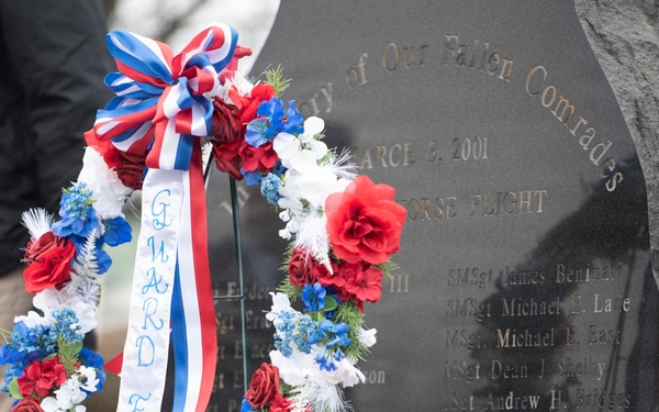 Ceremony marks 25th anniversary of 203rd RED HORSE plane crash