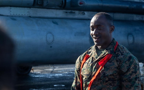 BLT 3/5 Marine gets Promoted at Sea