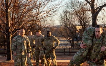 Fort Carson Newcomers PT Event