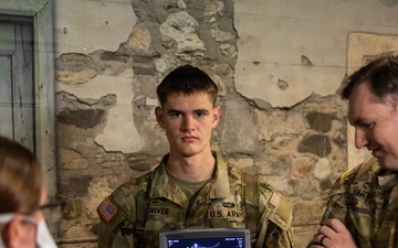 First Year Graduate Veterinarian Education officers conduct surgeries during Military Working Dog Week 2026