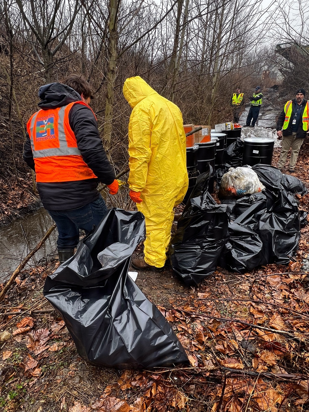 York Salvage Yard Fire Unified Command responds to incident