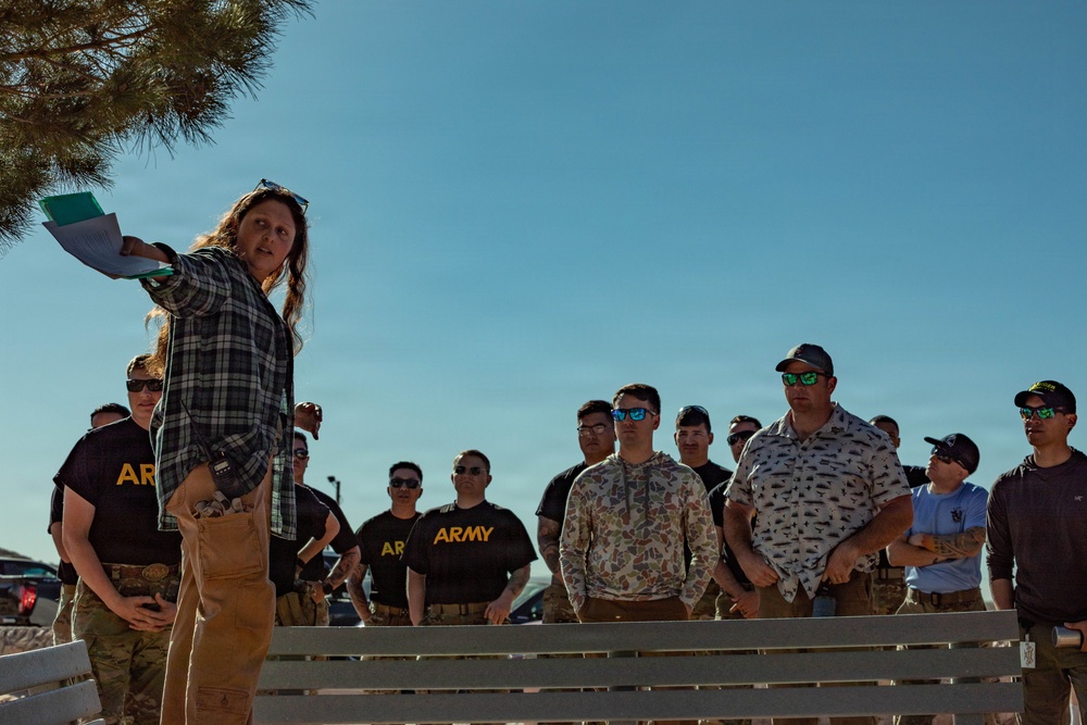 Soldiers from across 1AD compete in trap shooting competition during Torch Week 2026