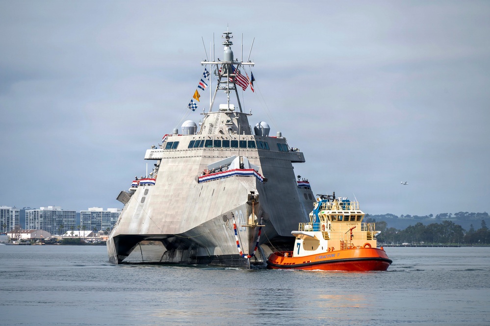USS Cincinnati (LCS 20) Returns to Naval Base San Diego