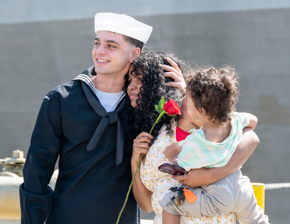 USS Cincinnati (LCS 20) Returns to Naval Base San Diego