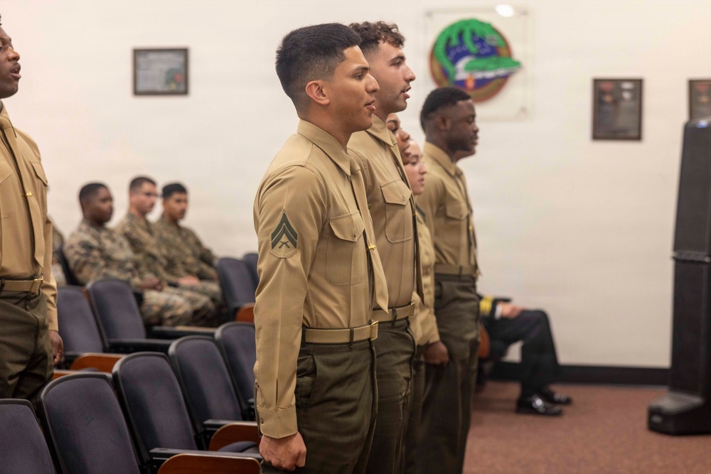 13th MEU Corporals Course Graduation