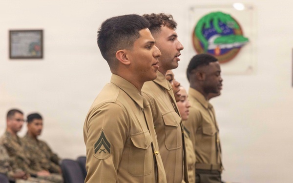 13th MEU Corporals Course Graduation