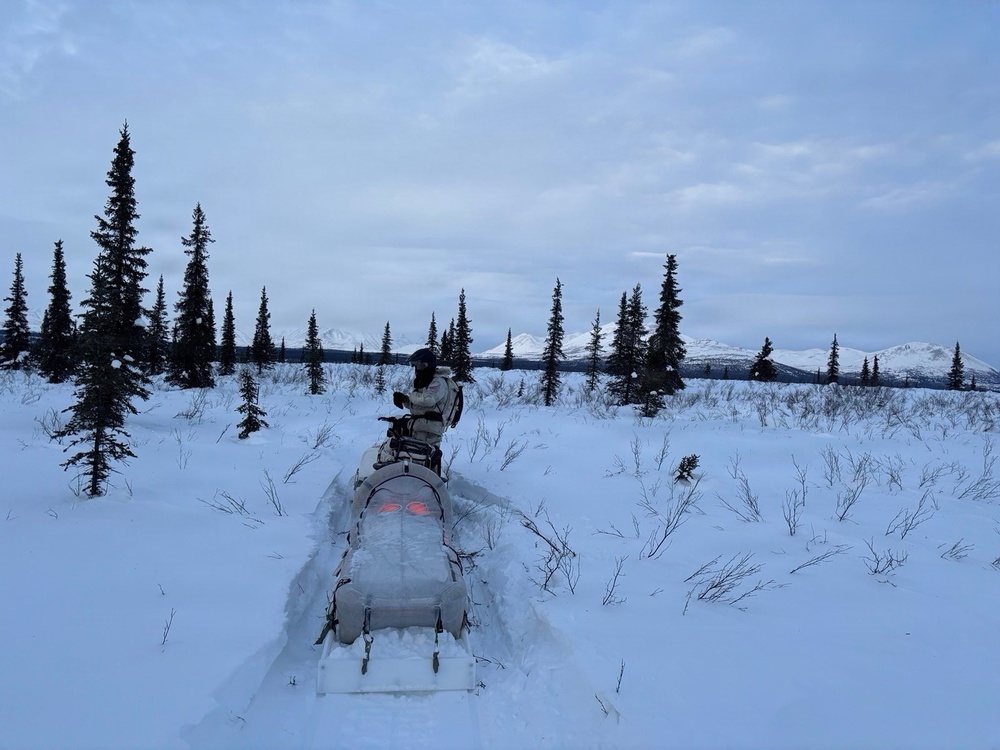 NSWG2 personnel conduct cold weather training during AE26