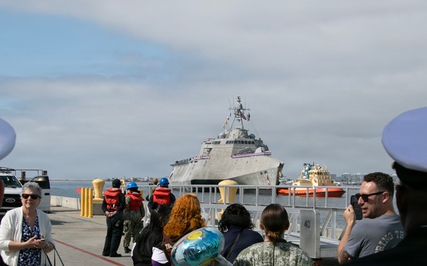 USS Cincinnati Returns to Homeport in San Diego