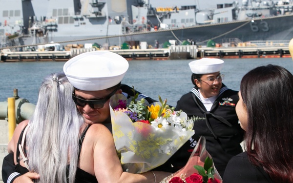 USS Cincinnati Returns to Homeport in San Diego