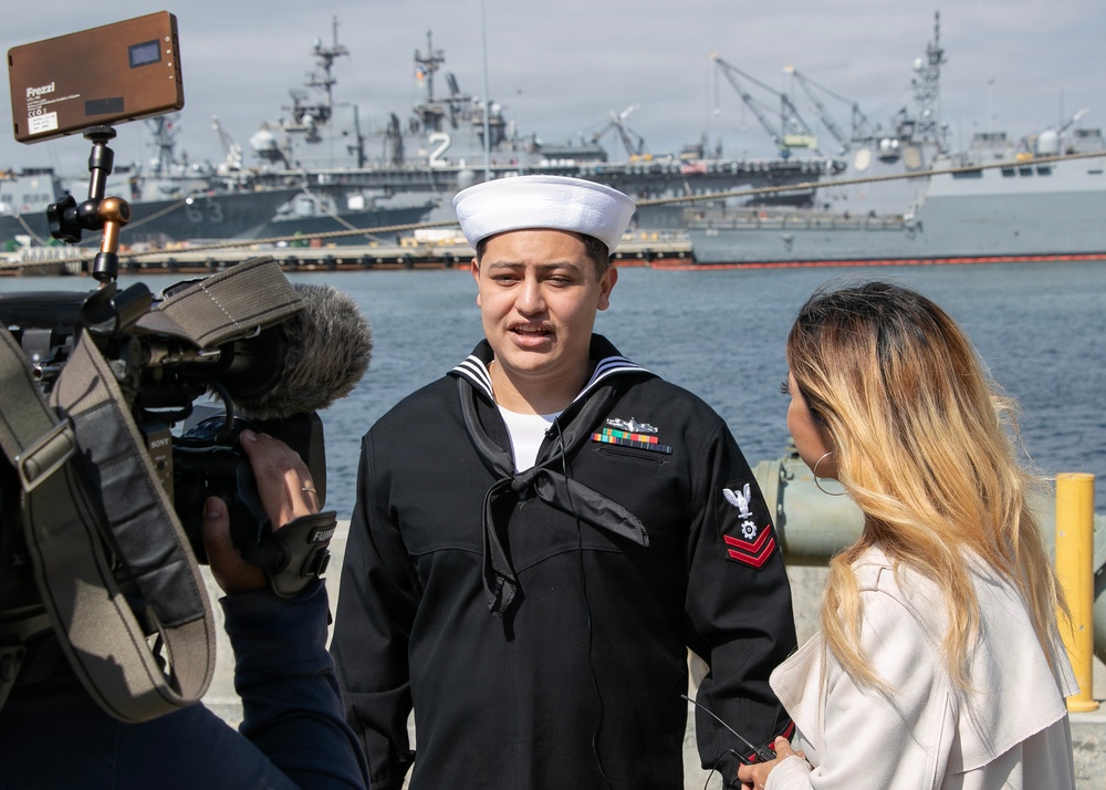 USS Cincinnati Returns to Homeport in San Diego